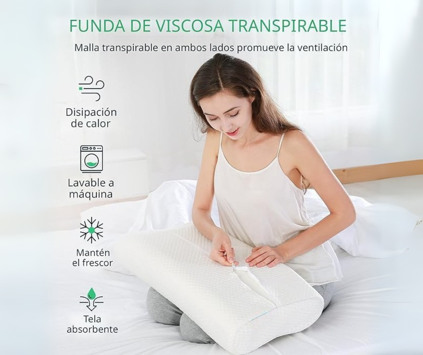 ALMOHADA CERVICAL VISCOELÁSTICA