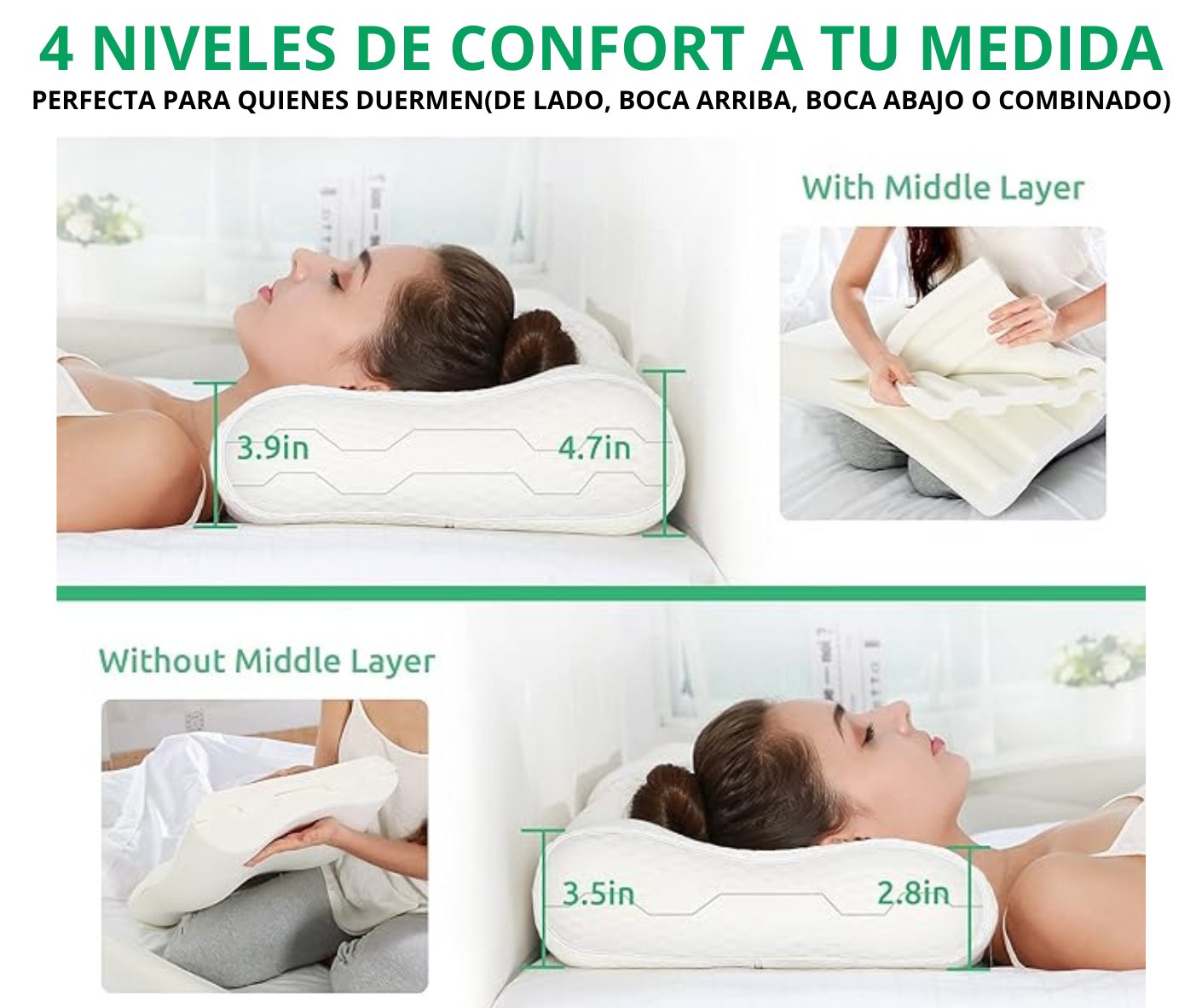 ALMOHADA CERVICAL VISCOELÁSTICA