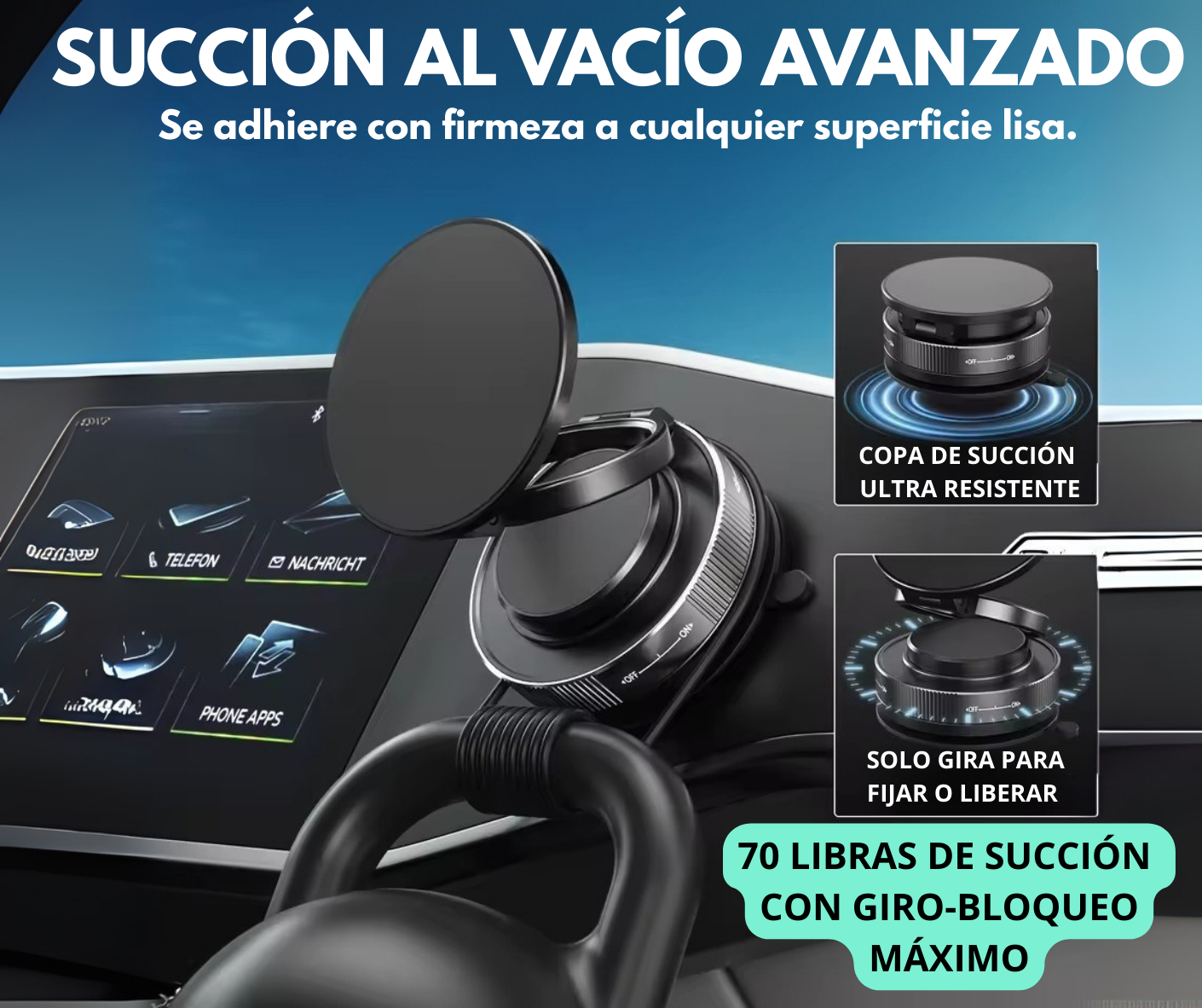 Soporte Magnético UltraGrip