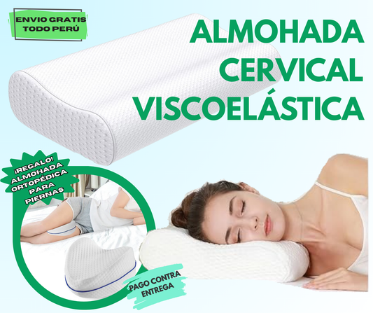 ALMOHADA CERVICAL VISCOELÁSTICA