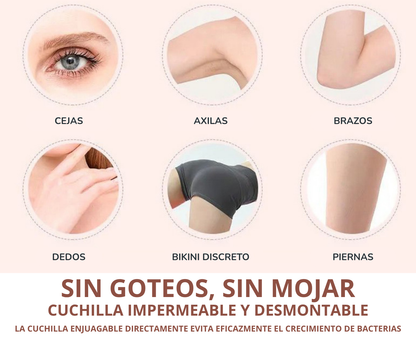 DEPILADORA DE CEJA PORTÁTIL