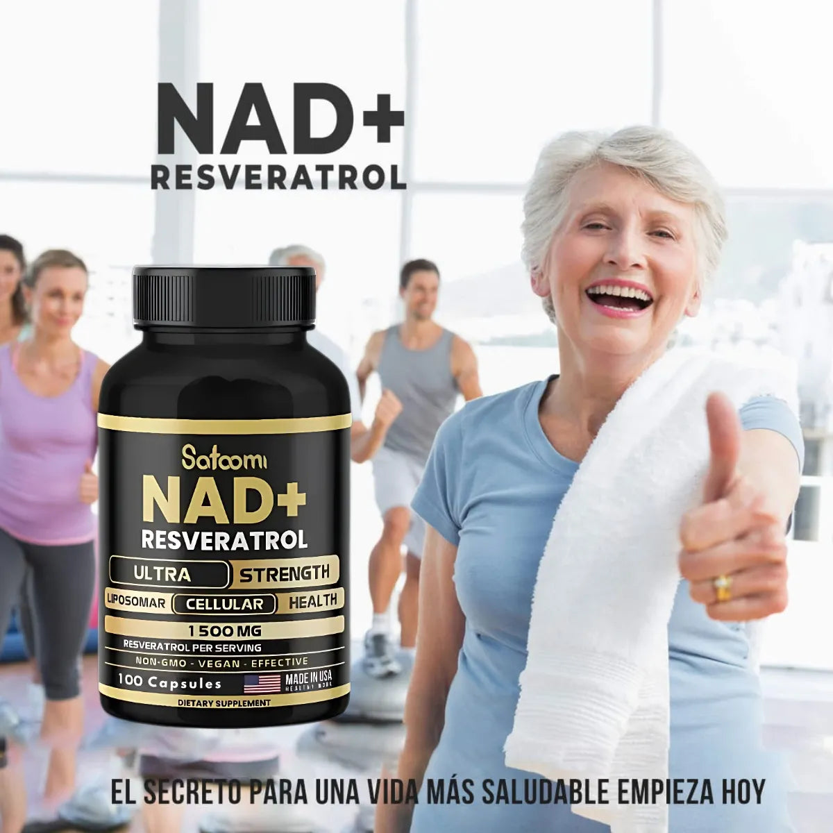 CÁPSULAS NAD + RESVERATROL
