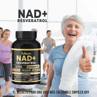 CÁPSULAS NAD + RESVERATROL