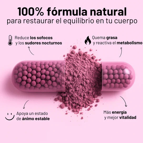 MENO: Fórmula Natural para la Menopausia y Control de Peso