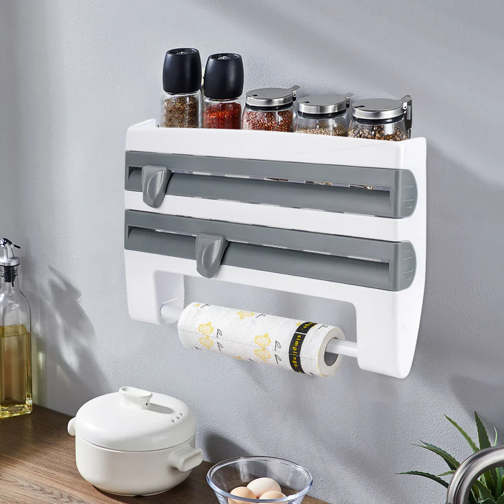 Dispensador De Papel Cocina 4 En 1