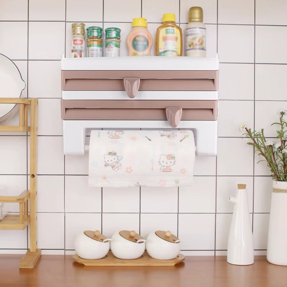 Dispensador De Papel Cocina 4 En 1