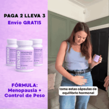 MENO: Fórmula Natural para la Menopausia y Control de Peso